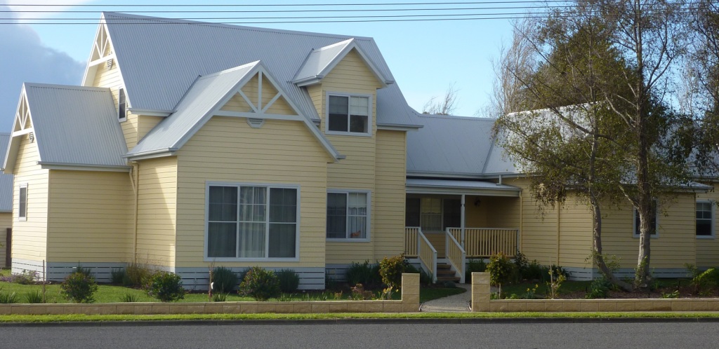 Camperdown Attic style dormers pitched roof built by Farm Houses of Australia