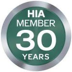 HIA Member Badge 30 years - reflecting the outstanding workmanship of Farm houses of Australia